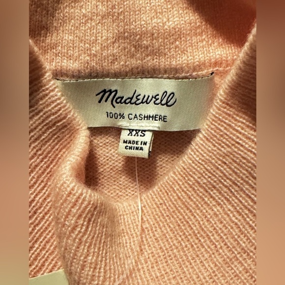 Madewell Cashmere Mockneck Sweater XXS - Picture 4 of 5